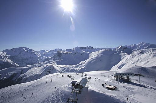 Skigebied- Le Grand Massif (700-2500 meter)
